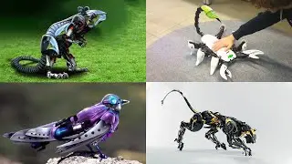 10 Amazing Robotic Animals You Haven't Seen Before #gadgets #robotics #2023 #arduino
