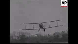 Bristol F.2B Fighter demonstration at Shuttleworth Airshow in 1967
