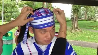 How to wear Karen Traditional Turban for Male (Style 1)