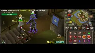 Mogtime Down for bank look (Live Reaction) 150m #oldschoolrunescape