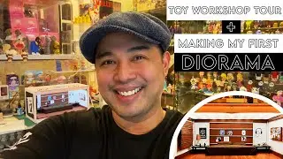 Toy Workshop Tour + Making My First Diorama!!!