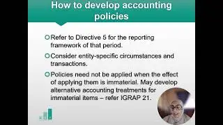 Considerations when selecting and changing accounting policies