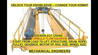 Design EOT Crane by Formula Application - Professional Product Design Training