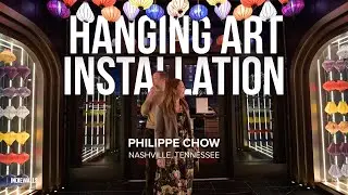 Inside Philippe Chow Nashville: A Stunning Hanging Art Installation for a Restaurant Interior