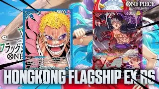 [OP11] OP01 Doflamingo vs ST10 Luffy | HONGKONG FLAGSHIP EX DAY 1 | One Piece Trading Card Game