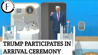 US President Trump Participates in an Arrival Ceremony in Riyadh, Saudi Arabia