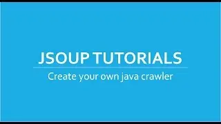 Web Crawler/Scraper in Java using Jsoup Tutorials # 6 | set jsoup user agent