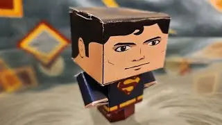 DIY Superman Papercraft | Easy Paper Model Tutorial
