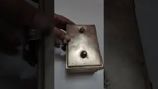 old handmade brass box ....@@###