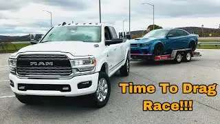 Demonology VS Donk Master Grudge Race | Roll Racing The Hellcat For The First Time!!!