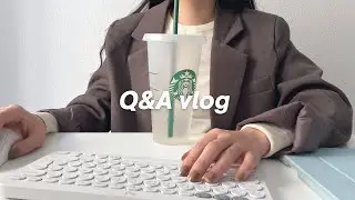 Q&A | face reveal? study / work balance, ethnicity, full-time YouTube, growth secret | weekly vlog