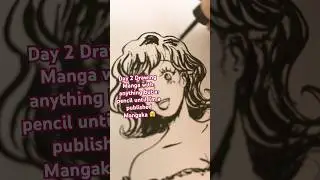 Day 2 liquid eyeliner ✨ this was so messy 🥲 #art#afaloz#manga#mangaka #funny