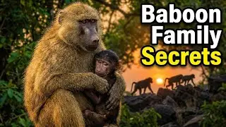 &ldquo;Baboon Family Secrets: Jungle Ka Sabse Intelligent Parivaar | InfobellsAi Wildlife Documentary&rdquo; #ai