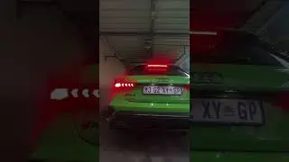 Launch control on the Audi RS3.