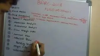 BARC 2018 - FLUID MECHANICS PART 2
