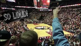 FSU Basketball LOUD Tucker Center after Patrick Williams Dunk Against Louisville
