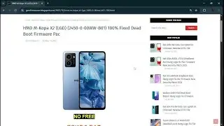 HMD M Kopa X2 LGD 2450 0 00WW B01 100% Fixed Dead Boot Firmware Pac
