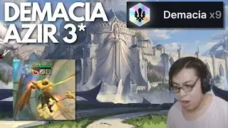 I BEGGED MORTDOG TO GIVE ME 9 AZIRS TO SAVE MY GAME | Teamfight Tactics Set 9.5