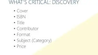 Metadata Matters