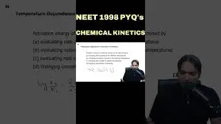 Activation energy of a chemical reaction can be determined by
