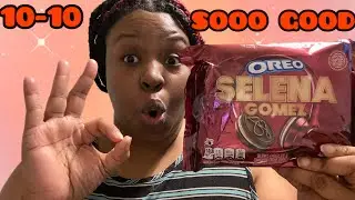 SELENA GOMEZ CHOCOLATE & CINNAMON OREO #review @selenagomez