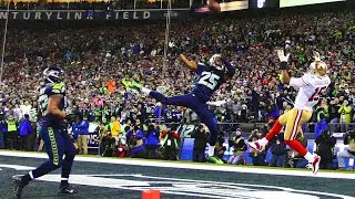 Richard Sherman Game Winning Deflection & Post Game Interview 2013 NFC Championship (4K)