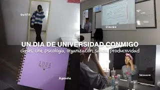UN D&Iacute;A DE UNIVERSIDAD CONMIGO 🏫 como estudiante de psicolog&iacute;a 🧠
