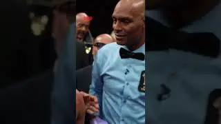 Shakur Stevenson and Teofimo Lopez show respect after their fight 👏