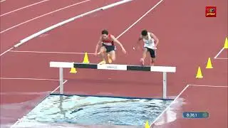 Đẳng cấp vượt trội   Nguyễn Trung Cường HCV 3000m vượt chướng ngại vật #seagames33