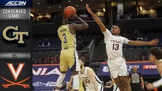 Georgia Tech vs. Virginia Condensed Game | 2020-21 ACC Men's Basketball