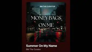 BM The Curator - Summer On My Name ( Money bags on me) album art 