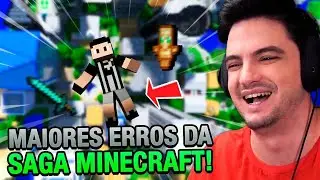 REAGINDO AOS MAIORES ERROS QUE COMETI NA SAGA MINECRAFT