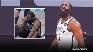 James Harden Scary neck injury