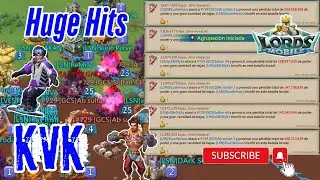 Lords Mobile - Huge Hits During 4 Way KVK!