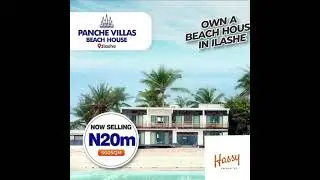 Panche Villa Beach House.  ilashe Lagos Nigeria
