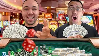 I Had A Gambling Session With The GREATEST Craps Player In The World