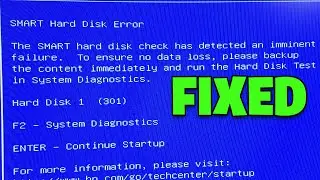 How To Fix Smart Hard Disk Error 301 & 302 HP - 2026✅