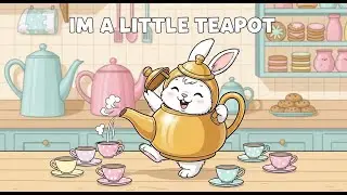 Baby Rabbit Tea Pot Song | More Classic Kids Songs