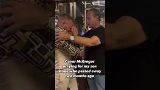 ❄️ Conor Mcgregor obviously coked up prays for a man's dead son
