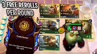 NEW BARD Scales with 3 Stars I Got all the Yordles 3 starred 4000+ DMG per Cast