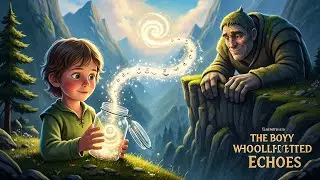 The Boy Who Collected Echoes ✨ A Calming Bedtime Story About Kindness