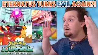 ETERNATUS RAMPAGE?! GMAX CHARIZARD VS PIKACHU! Pok&eacute;mon Journeys Episode 131 Preview REACTION!