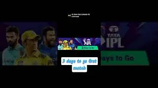 🏌️🥳🎉🏌️IPL 3 Days To Go 🏌️🎉🥳🏌️