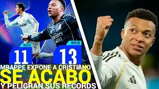 Mbappé DESTROZA los RÉCORDS de Cristiano Ronaldo en CHAMPIONS y DEMUESTRA que SIN MADRID NO ES NADIE