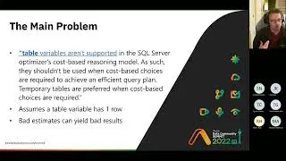 GLASS March 2023: Jared Poche & Maximizing Performance with Memory Optimized Table Variables