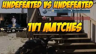 CoD Modern Warfare - Undefeated vs Undefeated 1v1 Matches! [Gunfight]