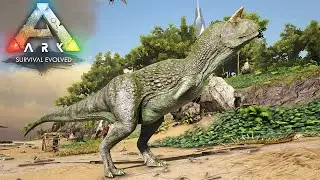 AKHIRNYA KARNIVORA BESAR PERTAMAKU CARNOTOSAURUS! ARK: Survival Evolved GAMEPLAY #4