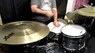 One Drop Reggae Drum Beat Example With Some Fills