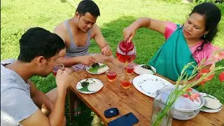 Pork in black sesame seeds(dohsniang nai iong)