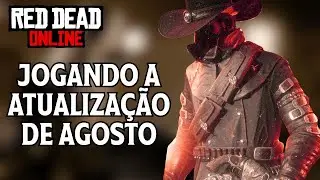 AO VIVO: Farmando Muito Ouro na Atualiza&ccedil;&atilde;o de Agosto do Red Dead Online! 👒💰